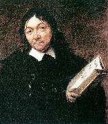 Jean Baptiste Weenix Portret van Rene Descartes oil painting artist